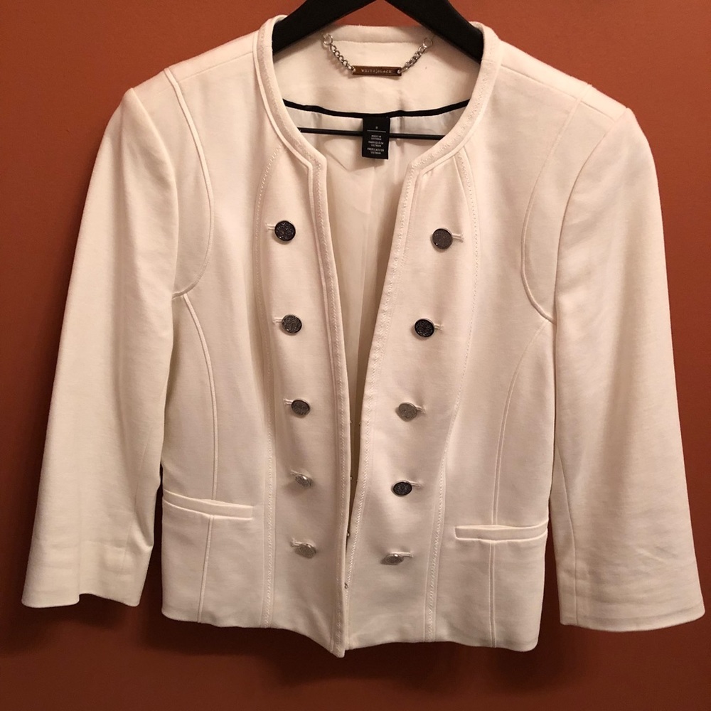 White House Black Market Jacket Size 8
